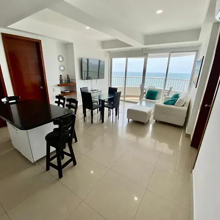 Apartamento 2al-1 Frente A La Playa Con Aire Acondicionado Y Wifi Apartamento Cartagena