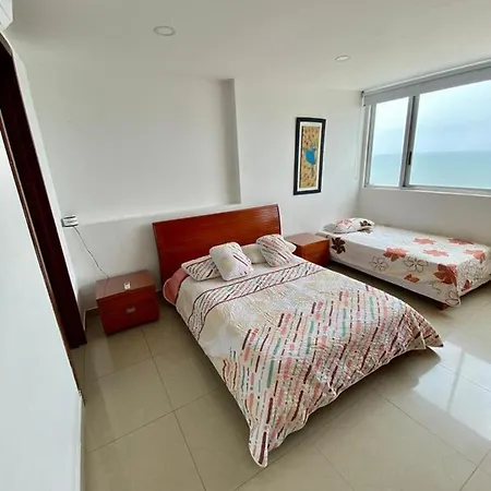 Apartamento 2al-1 Frente A La Playa Con Aire Acondicionado Y Wifi Apartamento *