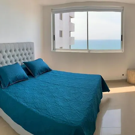 Apartamento 2al-1 Frente A La Playa Con Aire Acondicionado Y Wifi Apartamento Cartagena