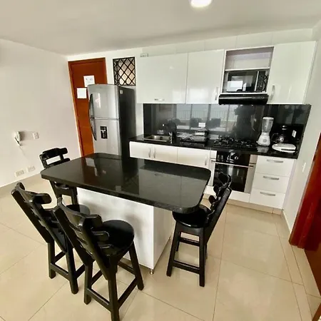 Apartamento 2al-1 Frente A La Playa Con Aire Acondicionado Y Wifi Apartment Cartagena