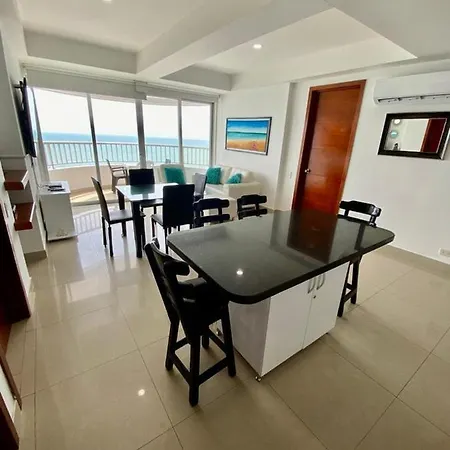 Apartment Apartamento 2al-1 Frente A La Playa Con Aire Acondicionado Y Wifi Cartagena
