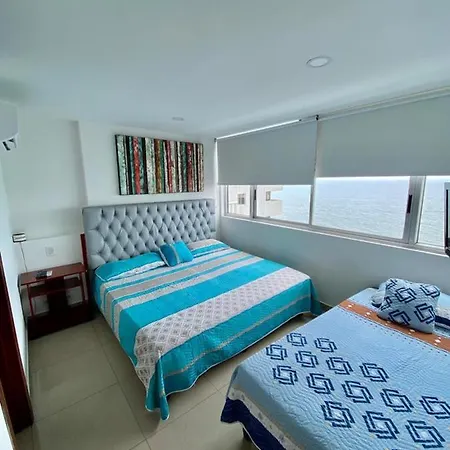 Apartment Apartamento 2al-1 Frente A La Playa Con Aire Acondicionado Y Wifi Cartagena