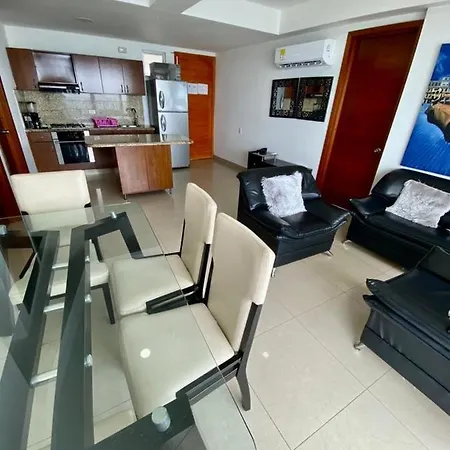 Apartamento 2al-1 Frente A La Playa Con Aire Acondicionado Y Wifi Apartment